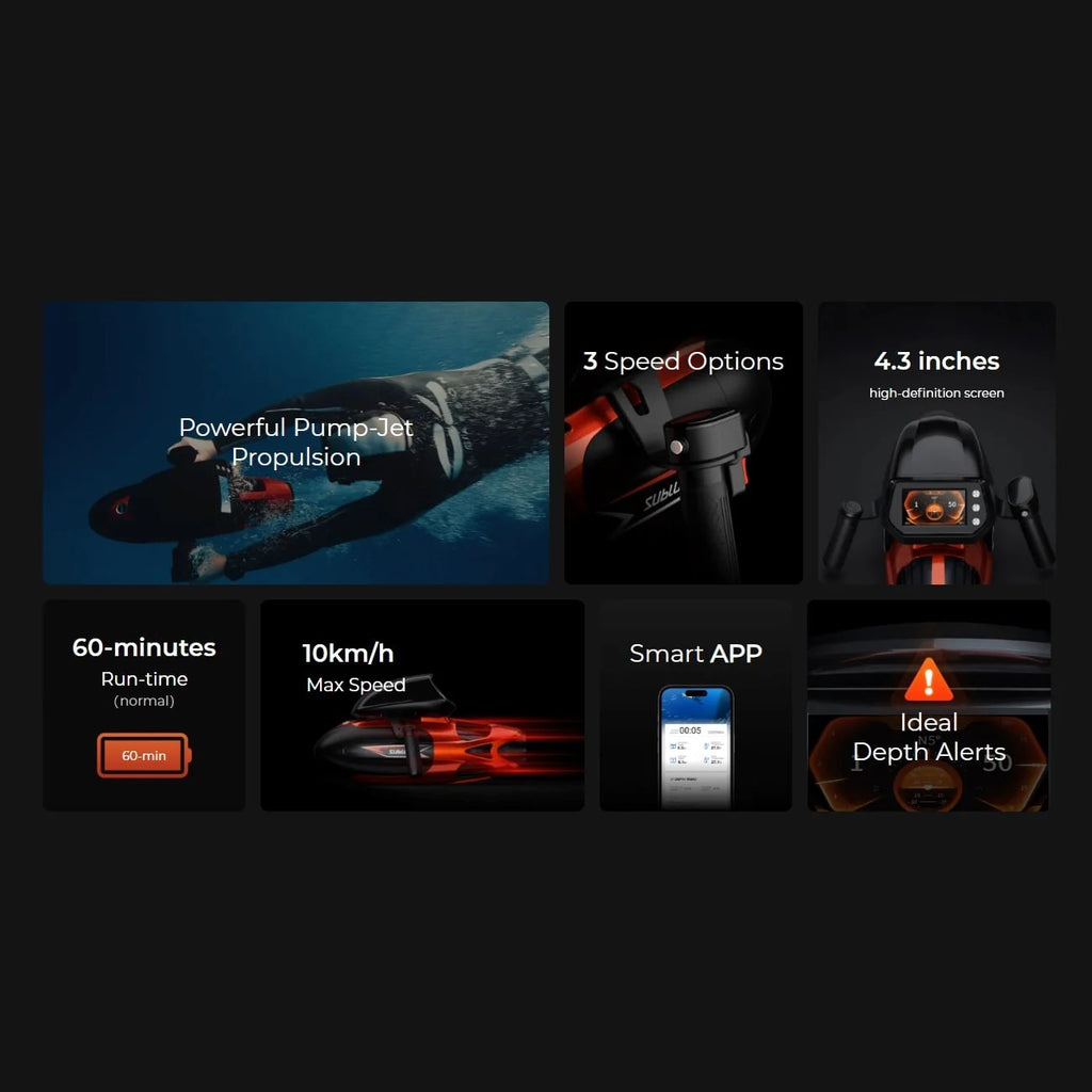 Scooter submarino Sublue Vapor